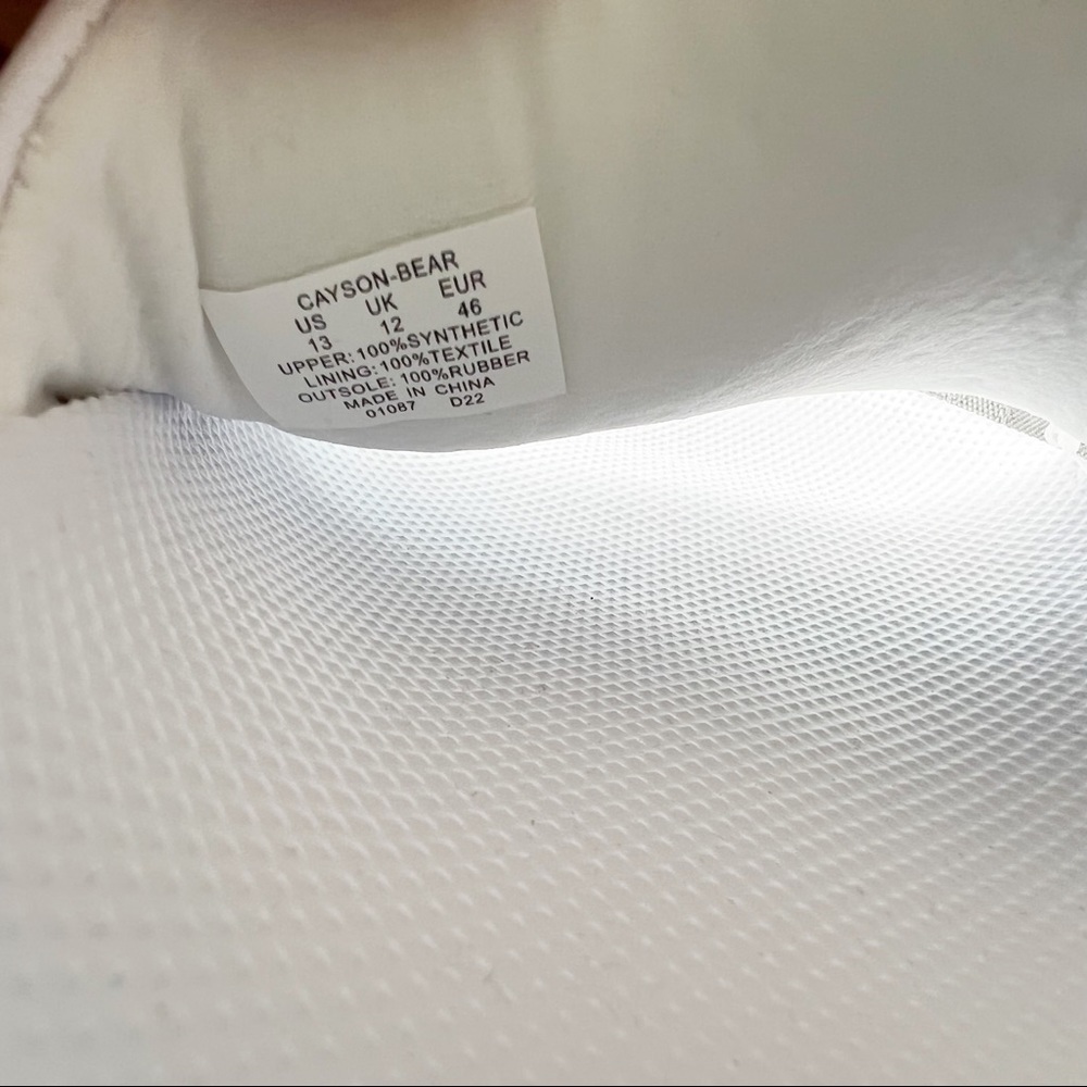 POLO Ralph Lauren CAYSON BEACH BEAR POOL SLIDES WHITE - Picture 16 of 16